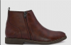 Armani cow leather chalsey boot